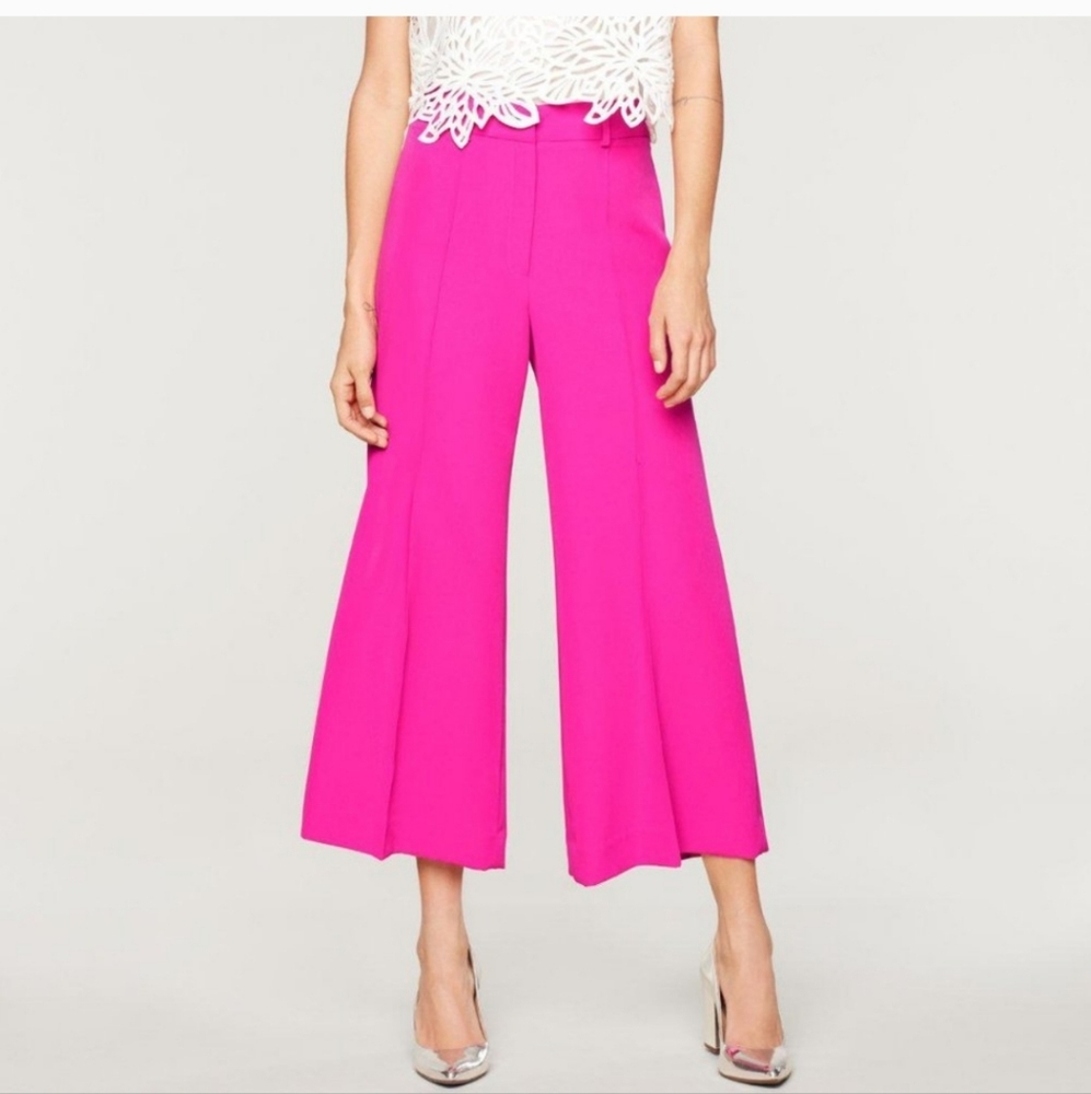 Vibrant Pink Women's Culottes